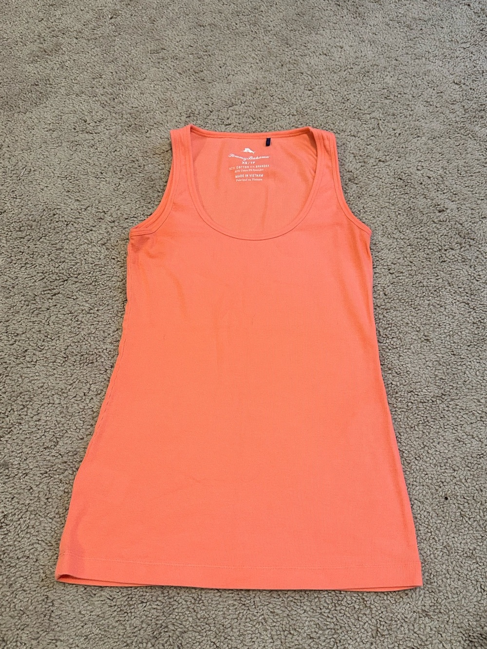 Tommy Bahama Coral Scoop Neck Tank Top